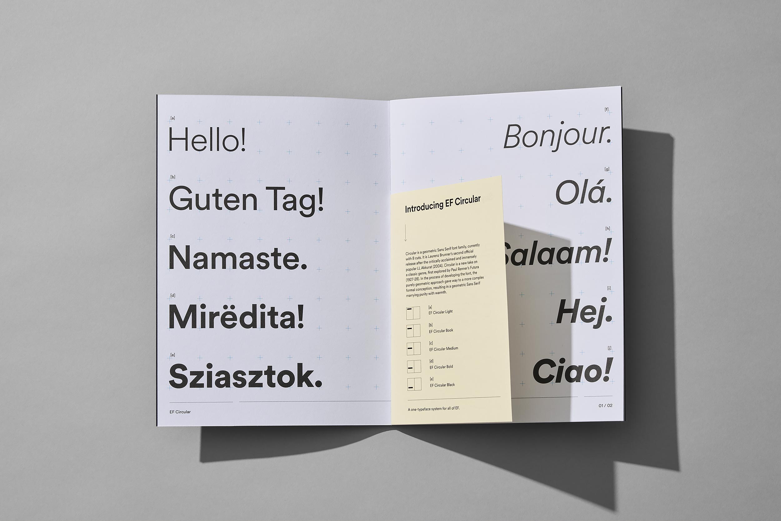 neumeister brand identity EF språkresor book language