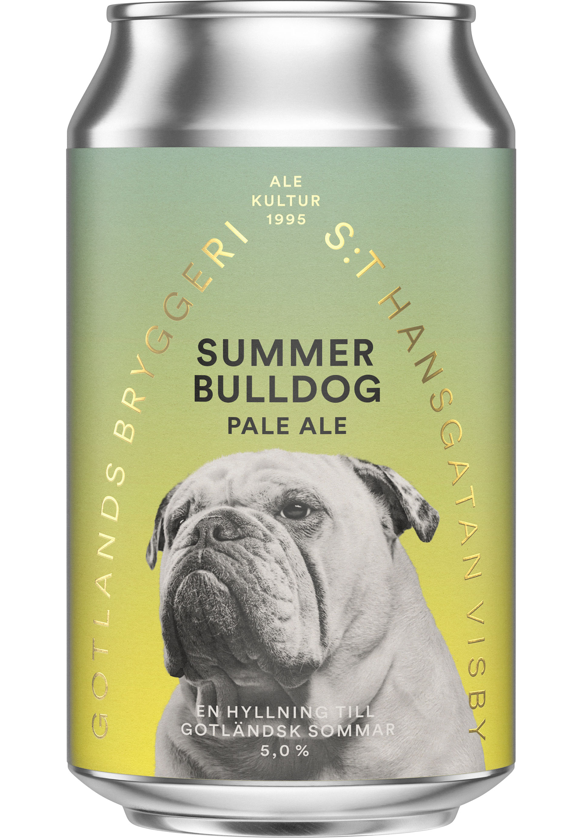 Neumeister Packaging design Gotlands bryggeri Summer bulldog