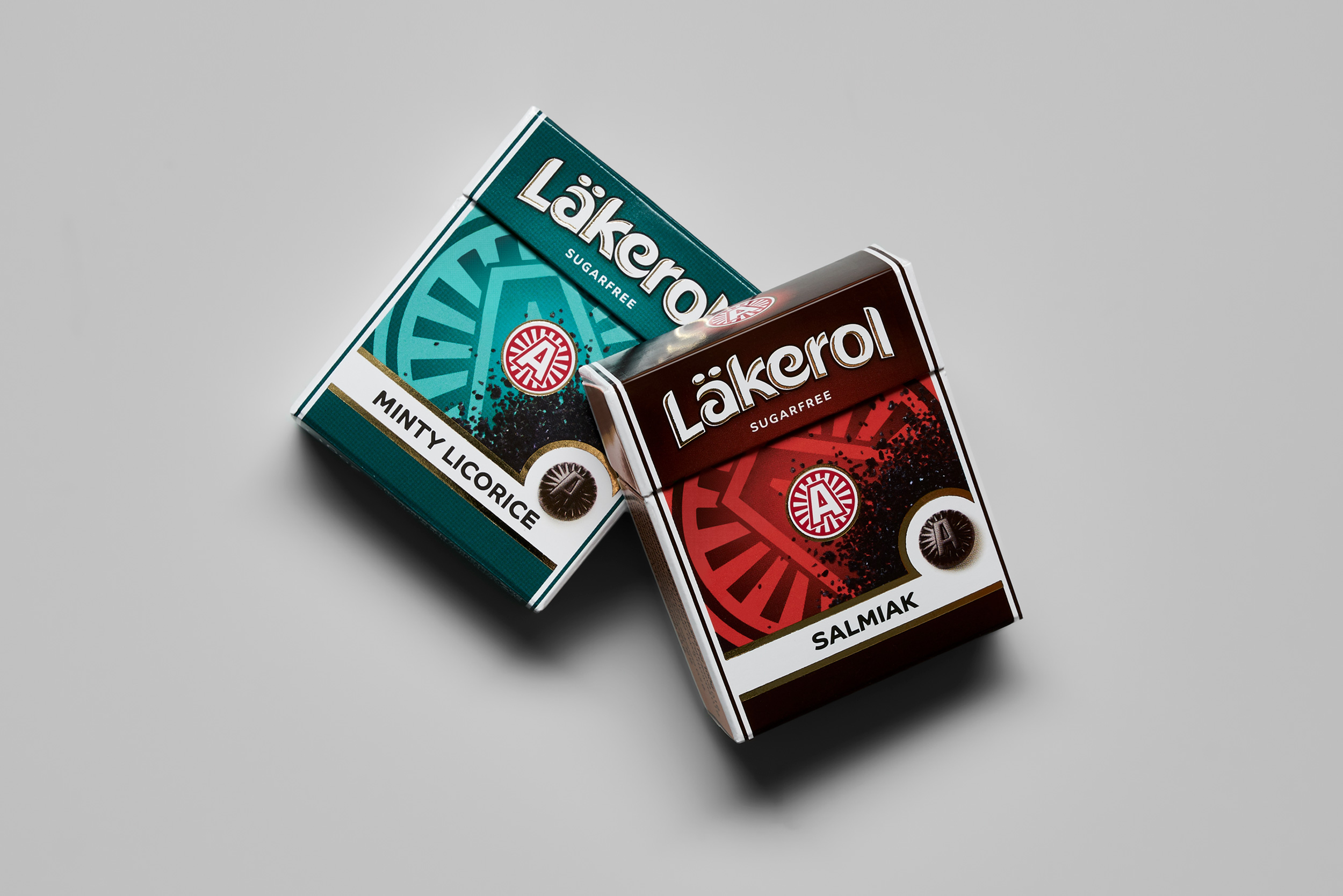 neumeister packaging design läkerol boxes