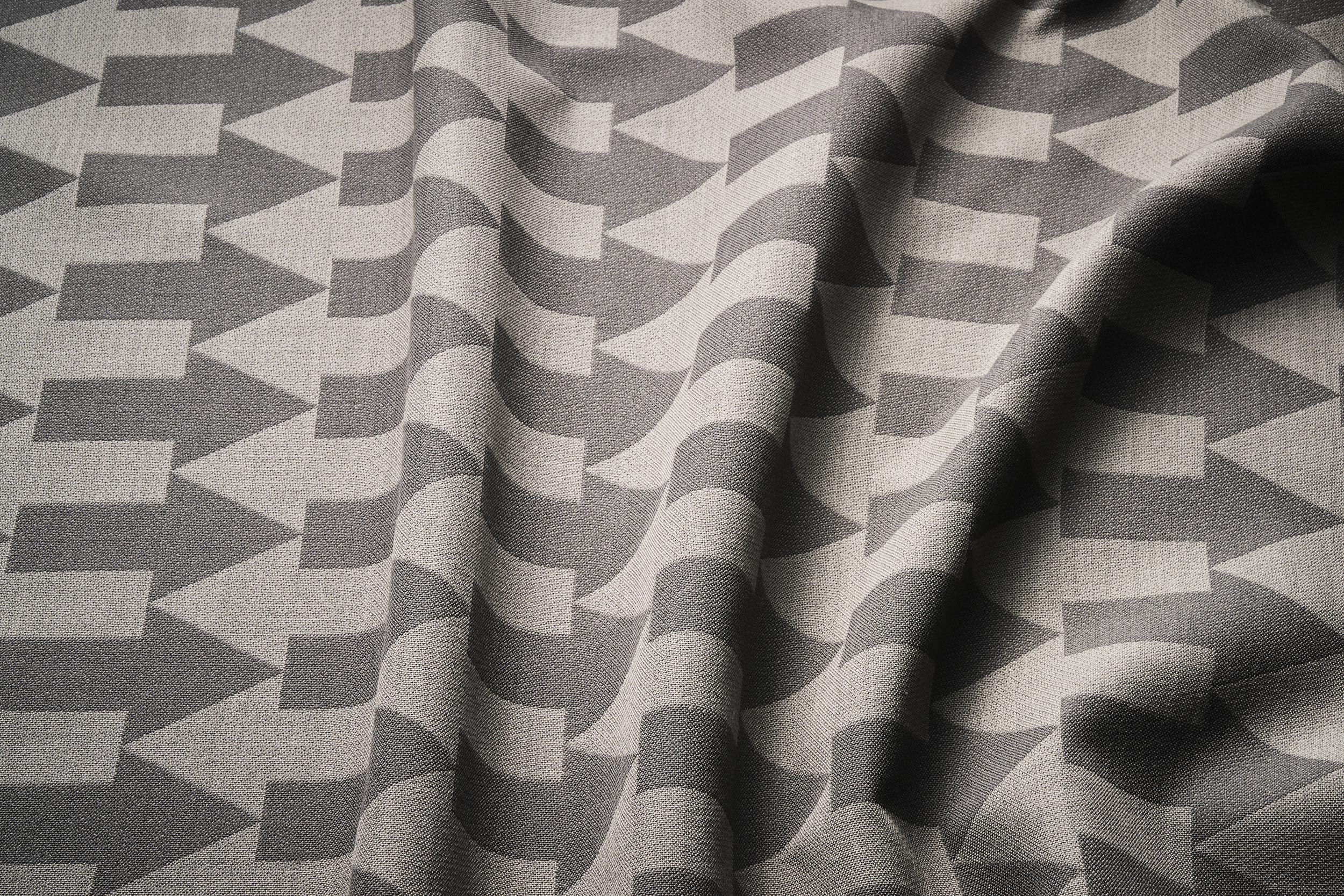 neumeister brand design skånetrafiken arrow fabric pattern
